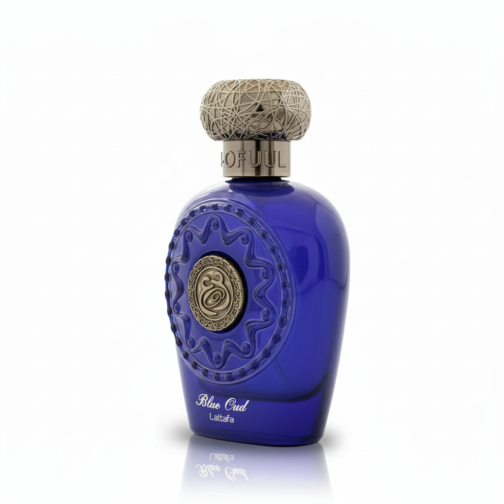 Lattafa Blue Oud EDP 100ml – Fresh Marine & Woody Oudh Fragrance | Luxury Unisex Arabian Scent