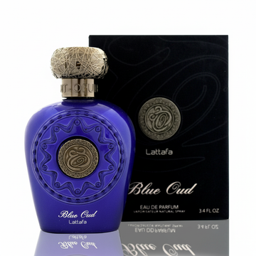Lattafa Blue Oud EDP 100ml – Fresh Marine & Woody Oudh Fragrance | Luxury Unisex Arabian Scent