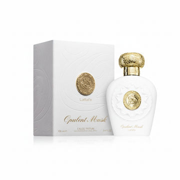 Lattafa Opulent Musk EDP 100ml – Clean White Musk & Saffron Scent | Intense Unisex Fragrance | Bestseller