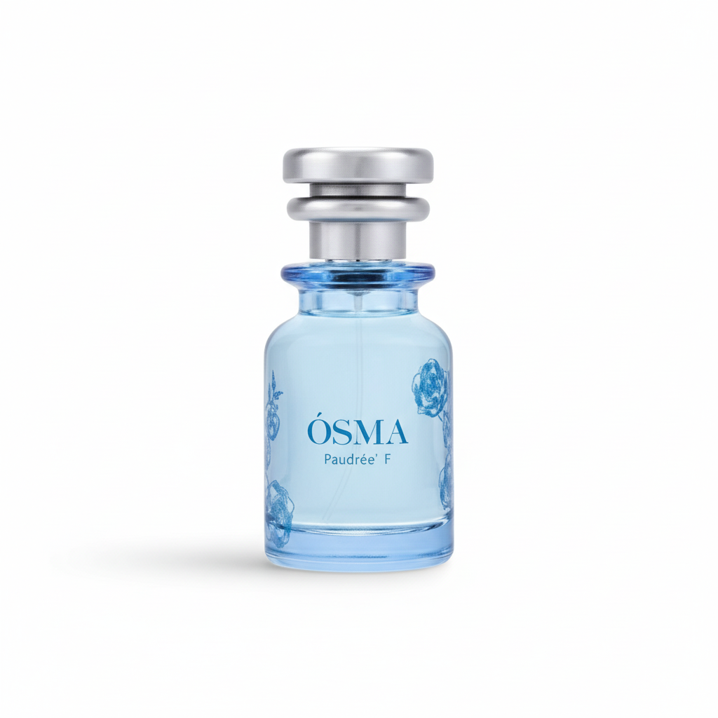Osma Paudree 'F' EDP 75ml – Soft Powdery Iris & Musk Perfume | Cosmetic Style Fragrance for Her