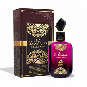 Sabah Al Ward EDP 100ml – Salted Vanilla & Floral Fragrance for Women | Al Wataniah Luxury Perfume