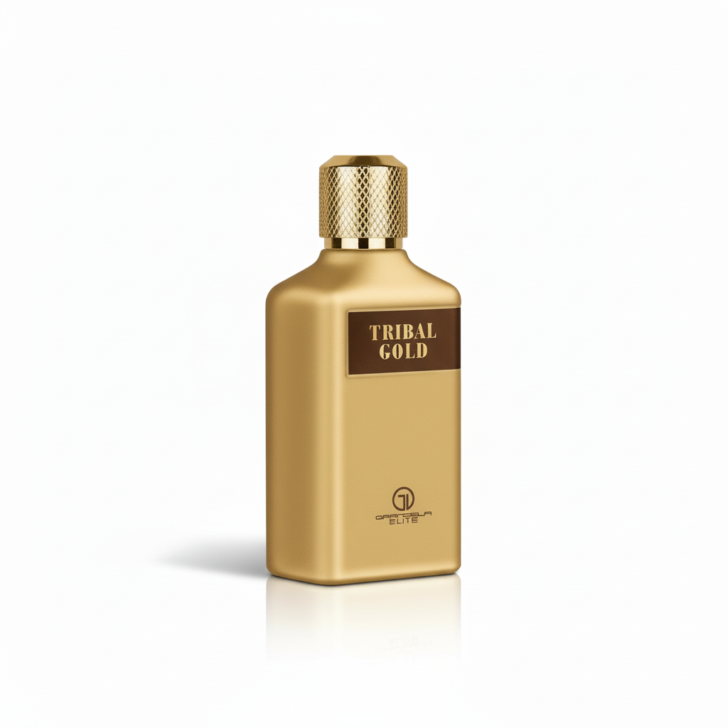 Tribal Gold EDP For Men 100ml – Luxurious Spicy Leather & Amber Perfume | Rich Evening Fragrance